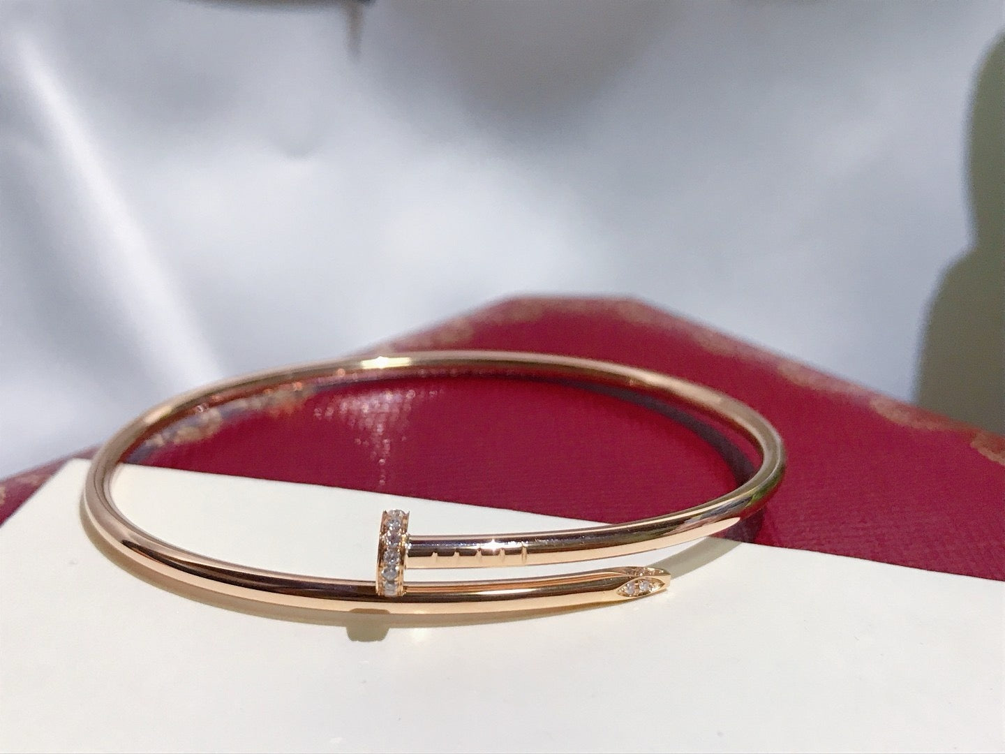 [✨ROSE💎]JUSTE BRACELET 2.5MM DIAMONDS