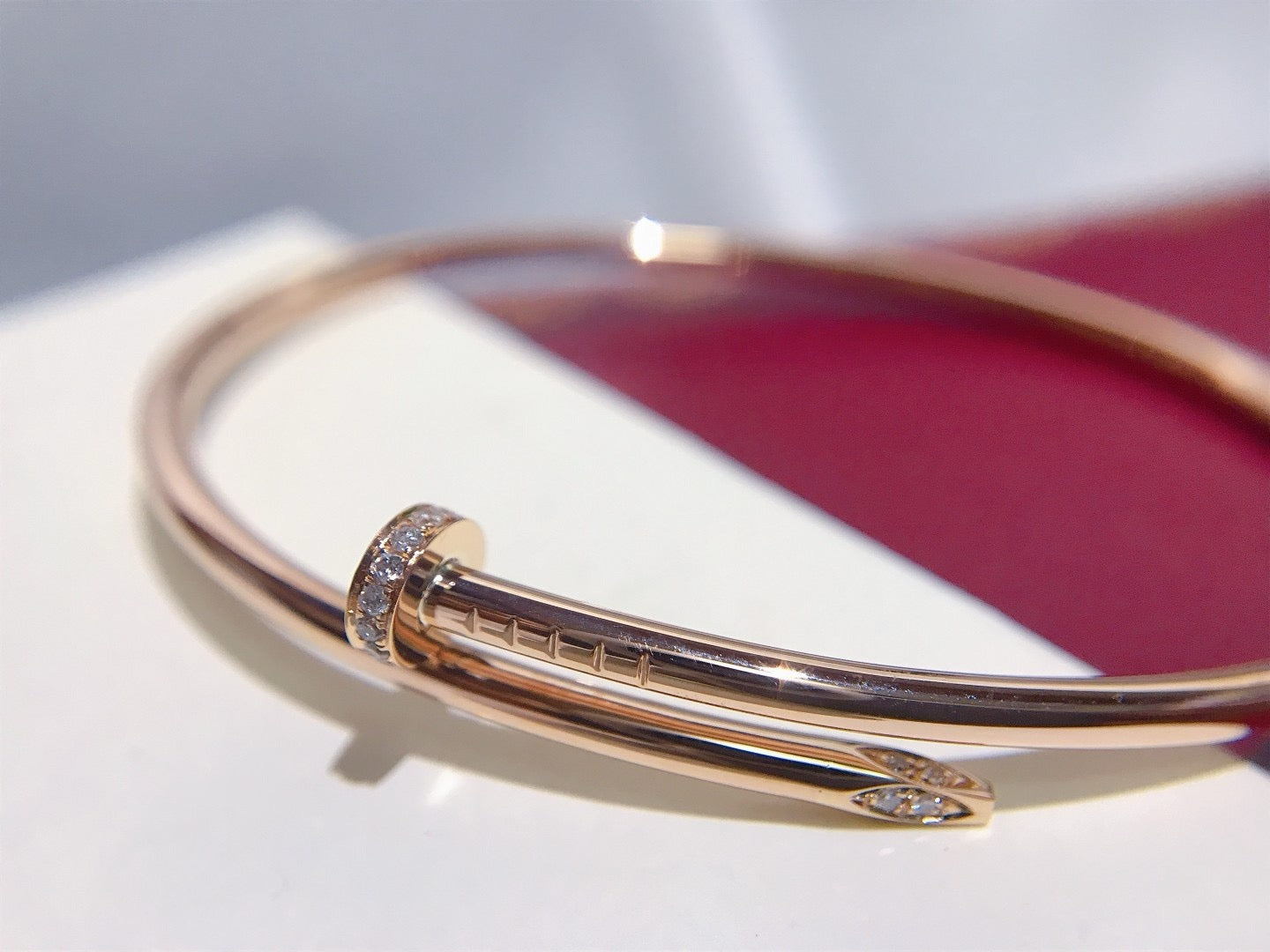 [✨ROSE💎]JUSTE BRACELET 2.5MM DIAMONDS