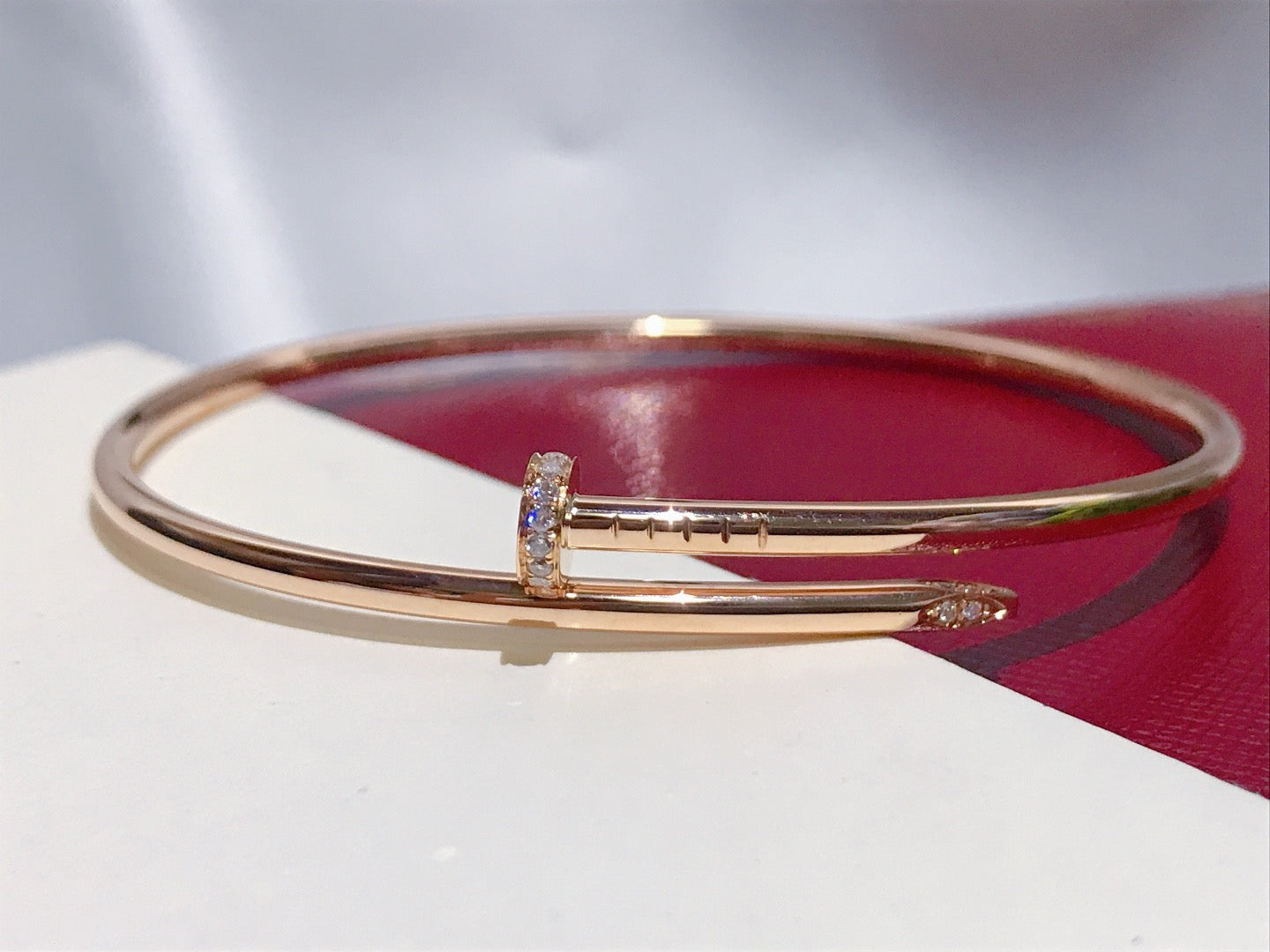 [✨ROSE💎]JUSTE BRACELET 2.5MM DIAMONDS