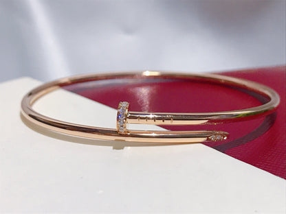 [✨ROSE💎]JUSTE BRACELET 2.5MM DIAMONDS