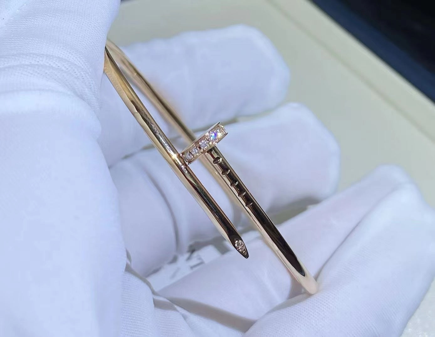 [✨ROSE💎]JUSTE BRACELET 2.5MM DIAMONDS