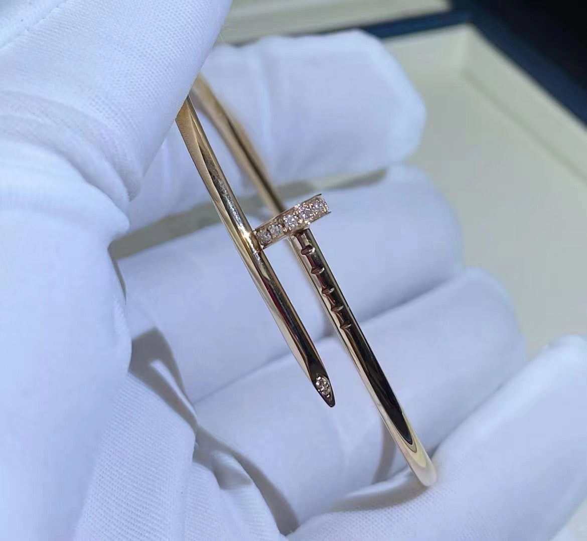 [✨ROSE💎]JUSTE BRACELET 2.5MM DIAMONDS