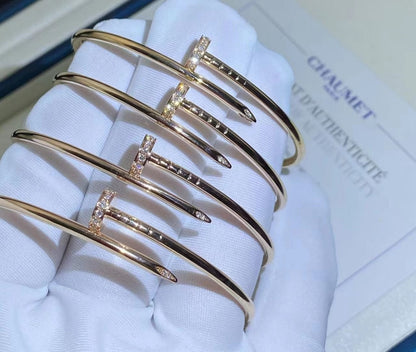 [✨ROSE💎]JUSTE BRACELET 2.5MM DIAMONDS