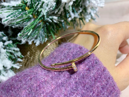 [✨ROSE💎]JUSTE BRACELET 2.5MM DIAMONDS