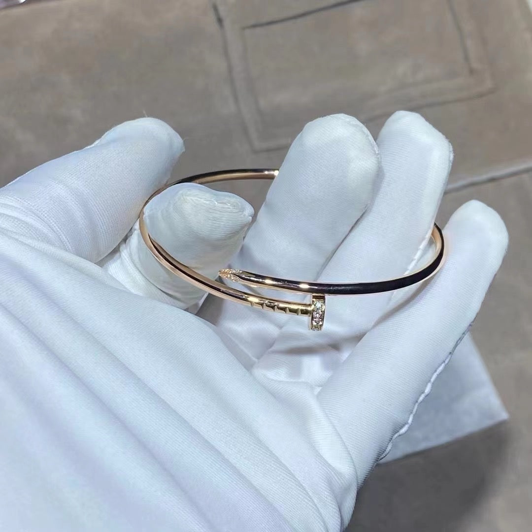 [✨ROSE💎]JUSTE BRACELET 2.5MM DIAMONDS