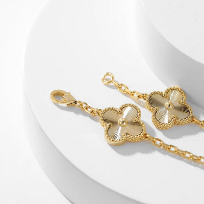 [✨ROSE💎]CLOVER 10 MOTIFS LASER NECKLACE