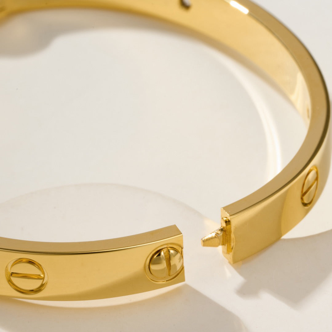 [✨ROSE💎]LOVE BRACELET 6.1MM 4 DIAMONDS