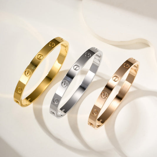 [✨ROSE💎]LOVE BRACELET 6.1MM NO DIAMONDS