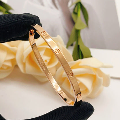 [✨ROSE💎]LOVE BRACELET 3.65MM NO DIAMONDS