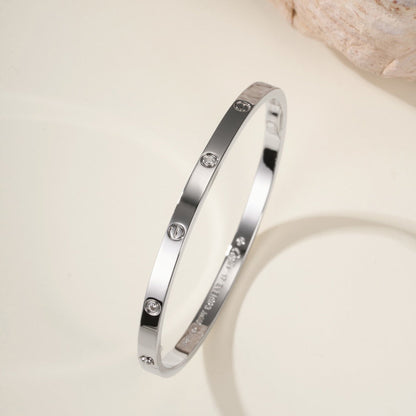 [✨ROSE💎]LOVE BRACELET 3.65MM 6 DIAMONDS