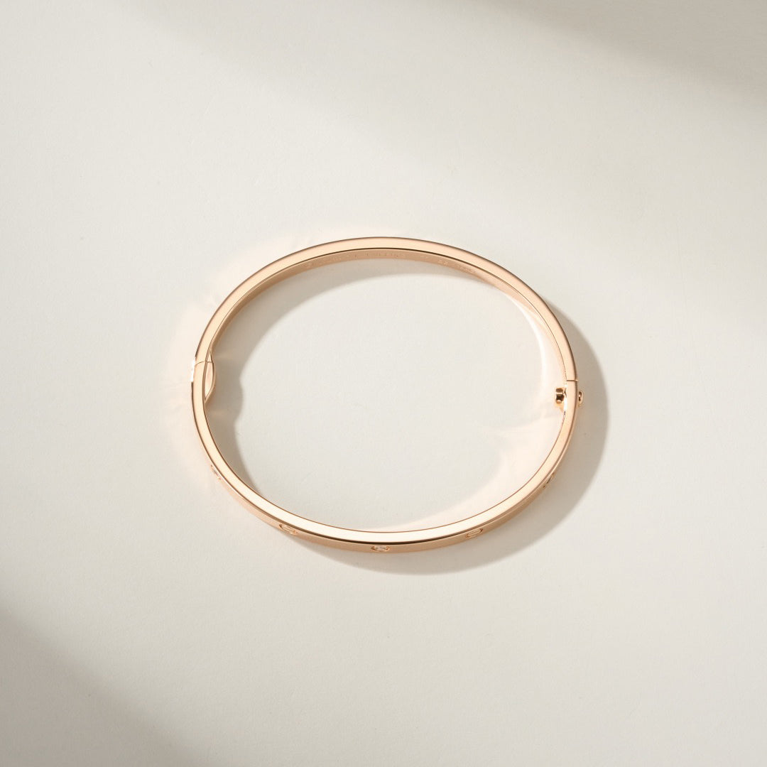 [✨ROSE💎]LOVE BRACELET 3.65MM 6 DIAMONDS