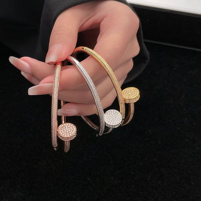 [✨ROSE💎]JUSTE BRACELET 3.5MM ALL DIAMONDS