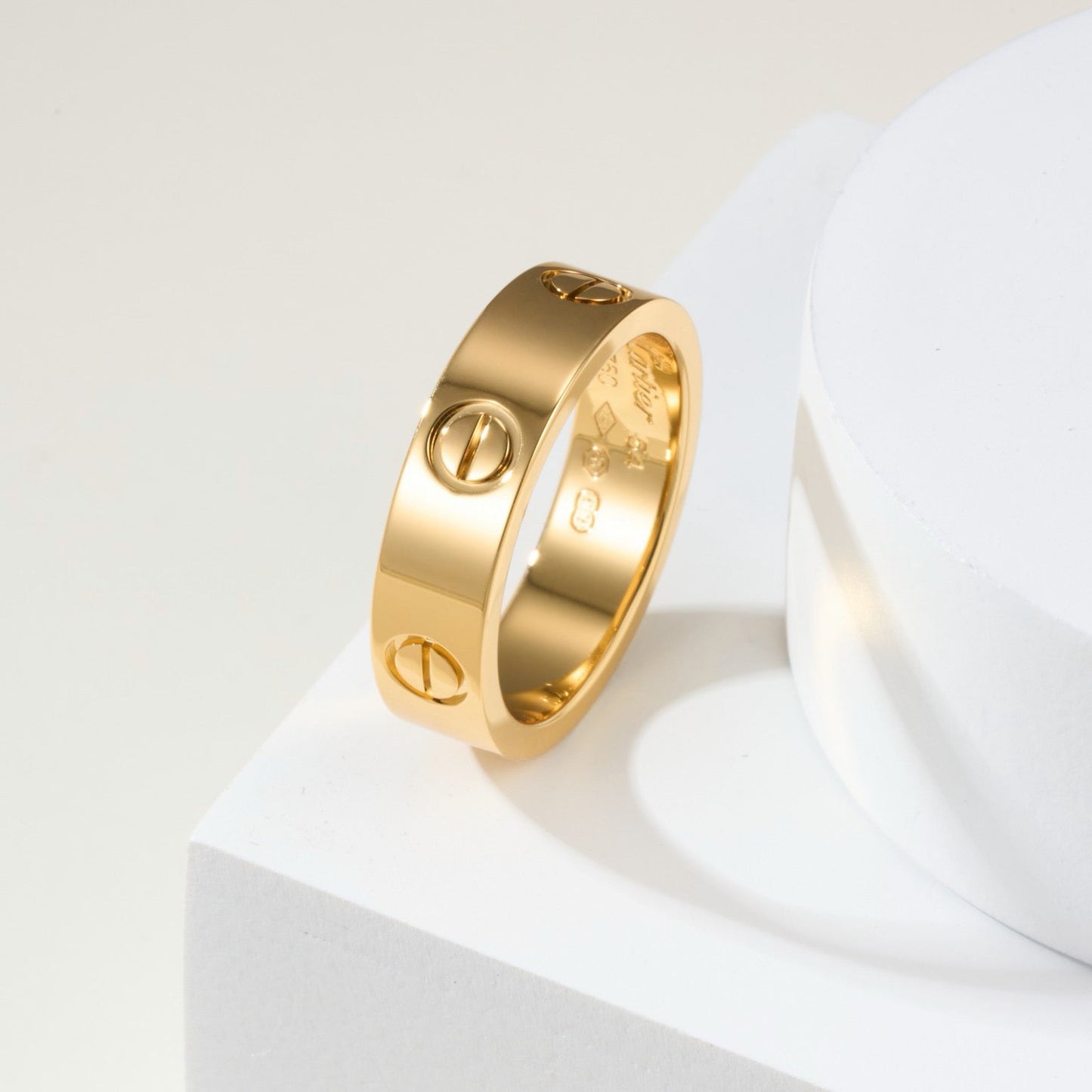[✨ROSE💎]LOVE RING 5.5MM NO DIAMOND