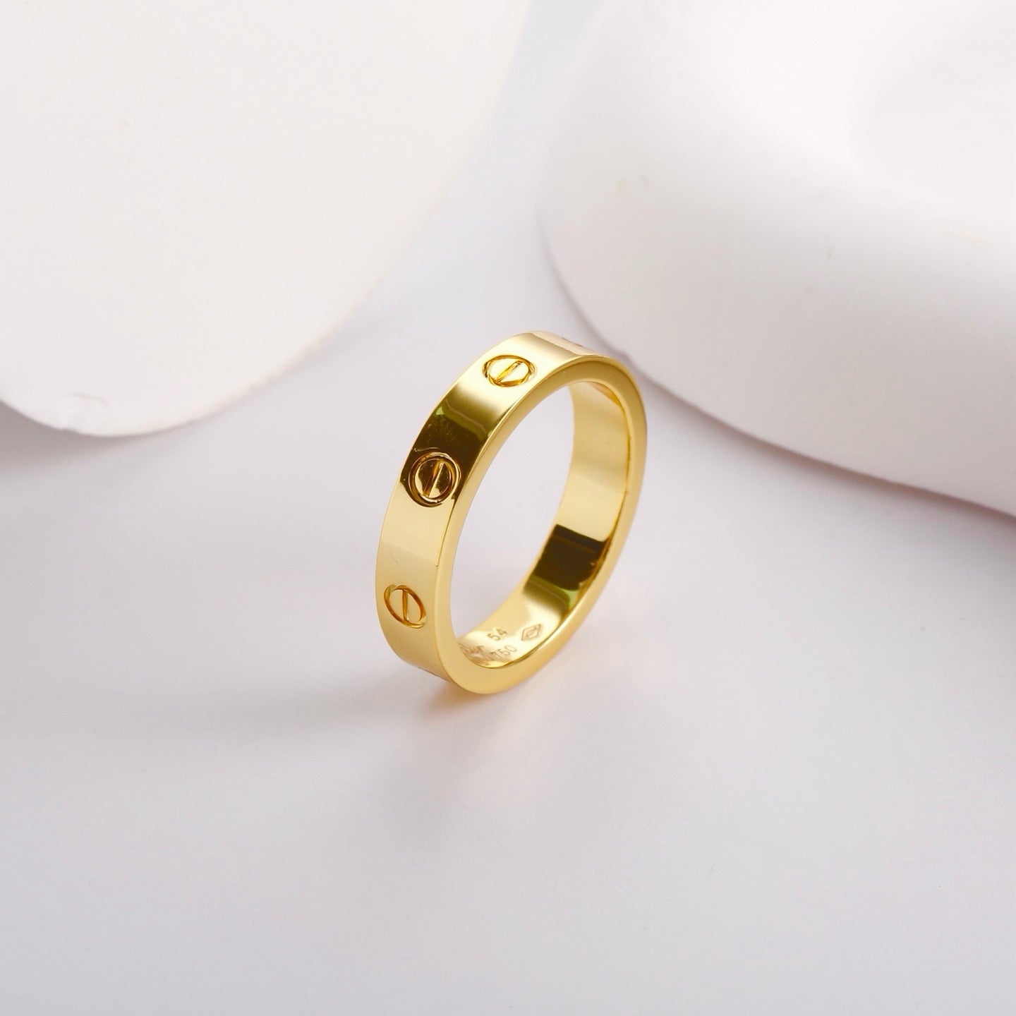 [✨ROSE💎]LOVE RING 3.6 MM NO DIAMOND
