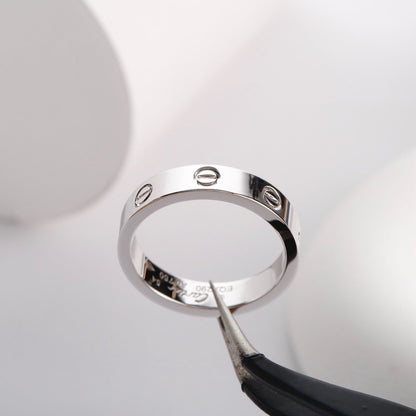 [✨ROSE💎]LOVE RING 3.6 MM NO DIAMOND