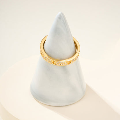 [✨ROSE💎]LOVE RING 2.65MM DIAMOND