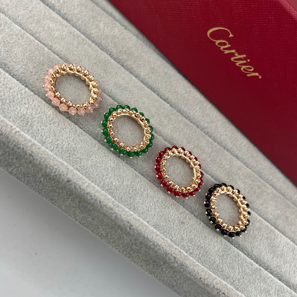 [✨ROSE💎]CLASH 7.9MM AGATE CHALCEDONY RING