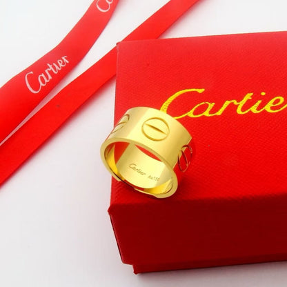 [✨ROSE💎]LOVE 11MM LARGE RING