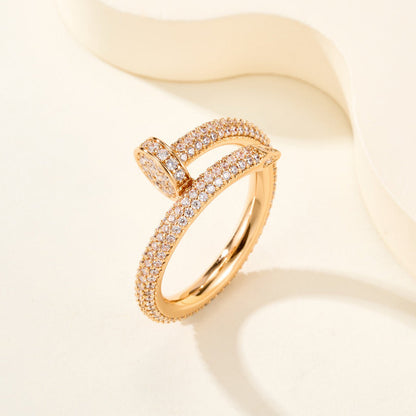 [✨ROSE💎]JUSTE RING 2.6MM FULL DIAMOND