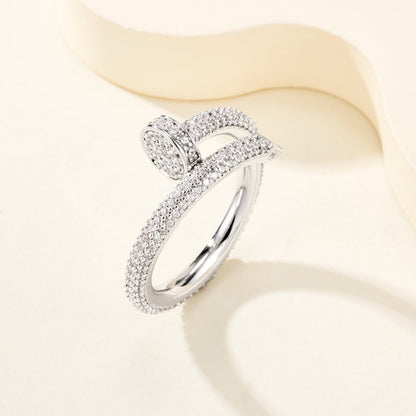 [✨ROSE💎]JUSTE RING 2.6MM FULL DIAMOND