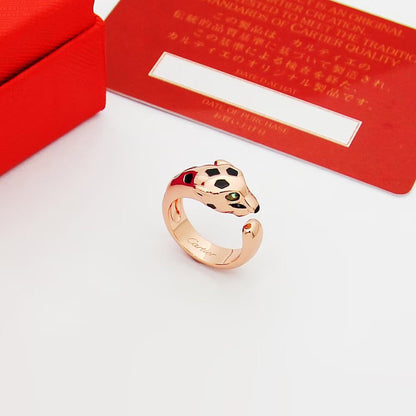 [✨ROSE💎]PANTHERE SPOTTED MEDIUM RING
