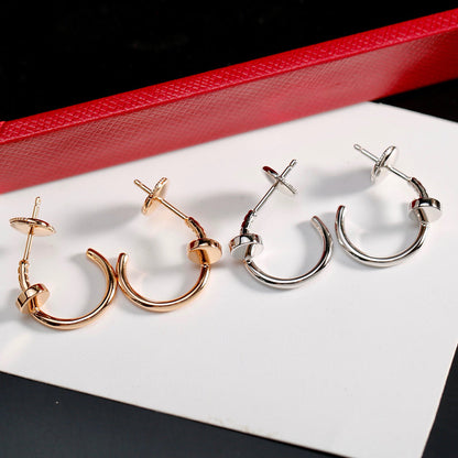 [✨ROSE💎]JUSTE NO DIAMOND SMALL EARRINGS