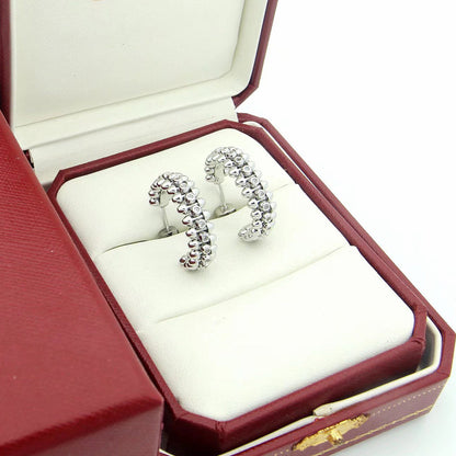 [✨ROSE💎]CLASH FULL DIAMOND MEDIUM EARRINGS