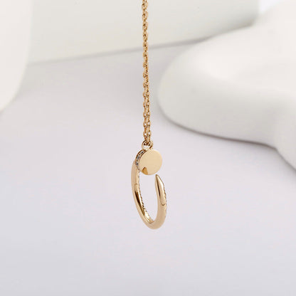 [✨ROSE💎]JUSTE NECKLACE FULL DIAMOND