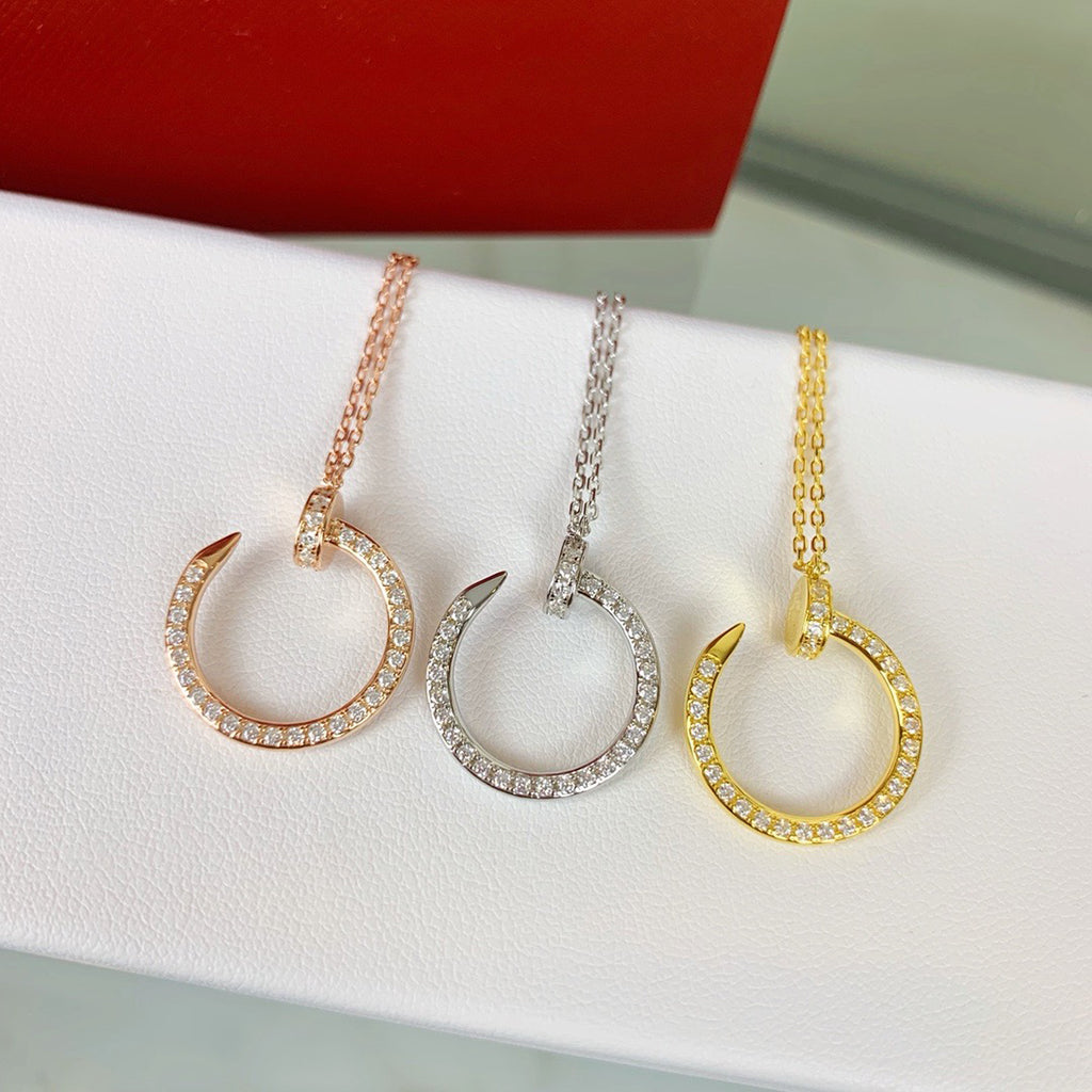 [✨ROSE💎]JUSTE NECKLACE FULL DIAMOND