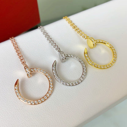 [✨ROSE💎]JUSTE NECKLACE FULL DIAMOND