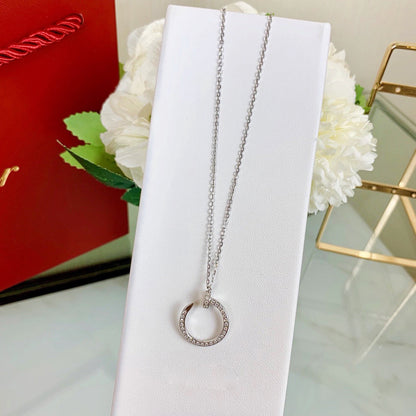 [✨ROSE💎]JUSTE NECKLACE FULL DIAMOND