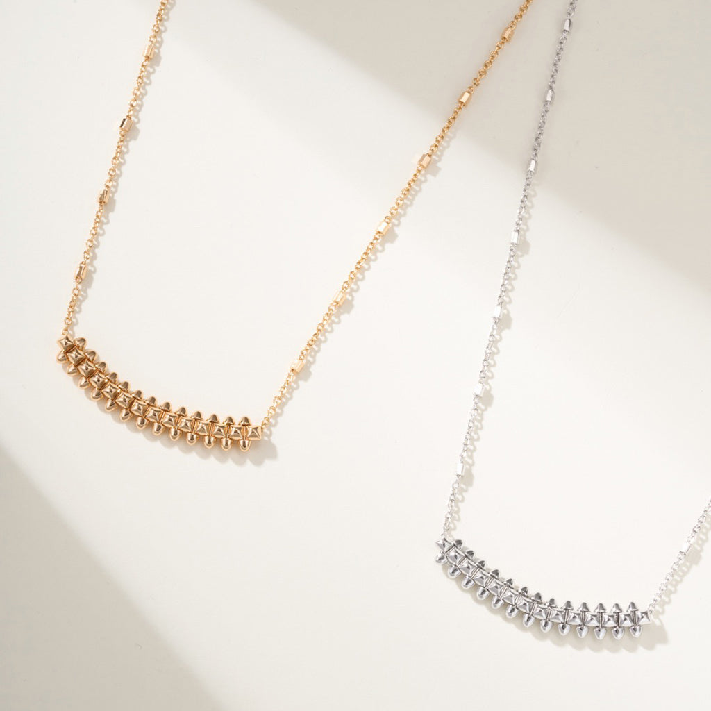 [✨ROSE💎]CLASH  SMALL NECKLACE