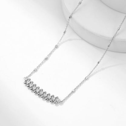 [✨ROSE💎]CLASH  MEDIUM DIAMOND NECKLACE