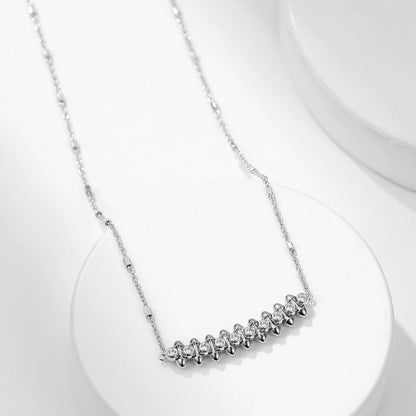 [✨ROSE💎]CLASH  MEDIUM DIAMOND NECKLACE