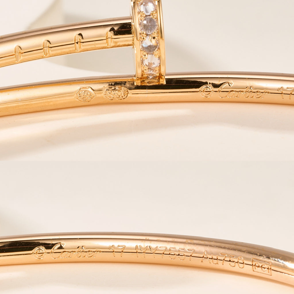 [✨ROSE💎]JUSTE BRACELET 2.5MM DIAMONDS