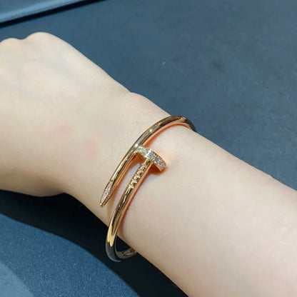 [✨ROSE💎]JUSTE BRACELET 3.5MM DIAMONDS