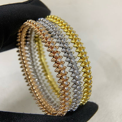 [✨ROSE💎]CLASH  BRACELET 8MM DIAMONDS