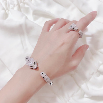 [✨ROSE💎]PANTHERE BIG BRACELET DIAMONDS