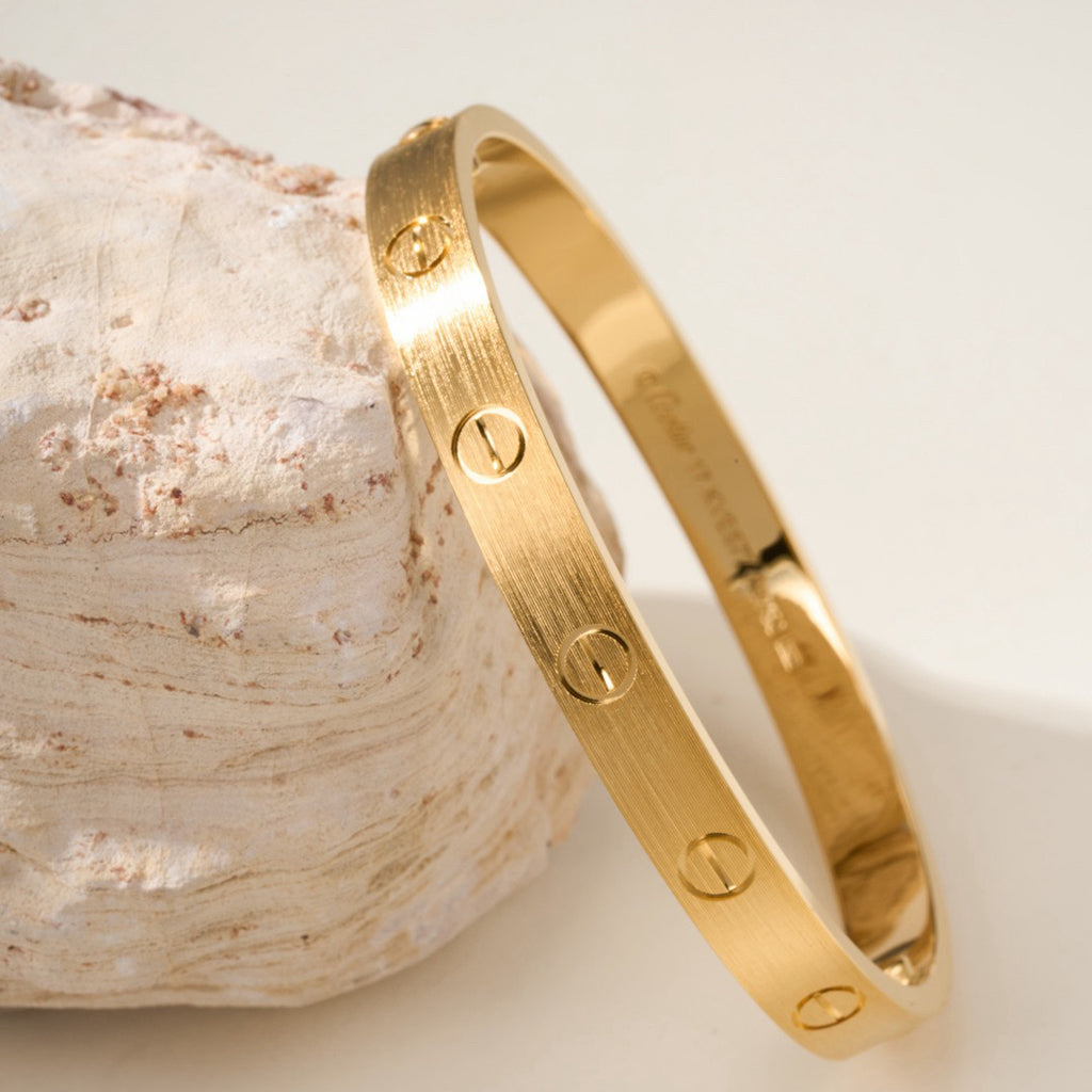 [✨ROSE💎]LOVE BRACELET 6.1MM BRUSHED