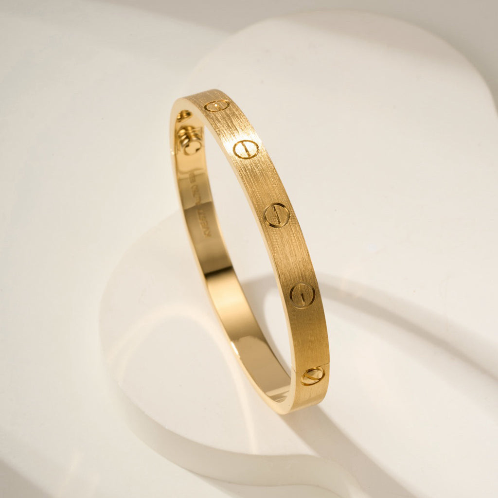 [✨ROSE💎]LOVE BRACELET 6.1MM BRUSHED