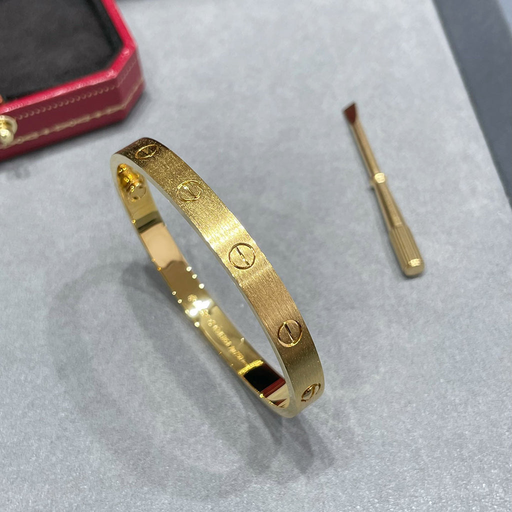 [✨ROSE💎]LOVE BRACELET 6.1MM BRUSHED