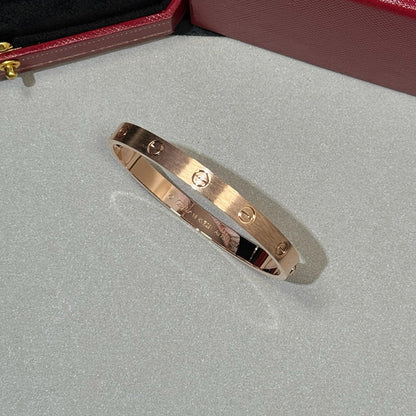 [✨ROSE💎]LOVE BRACELET 6.1MM BRUSHED