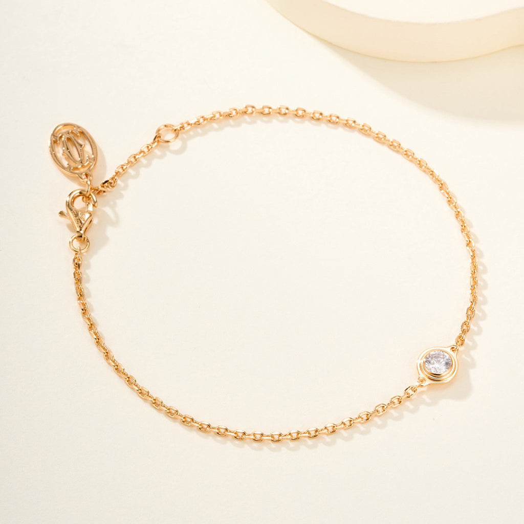 [✨ROSE💎]DAMOUR BRACELET 1 DIAMOND