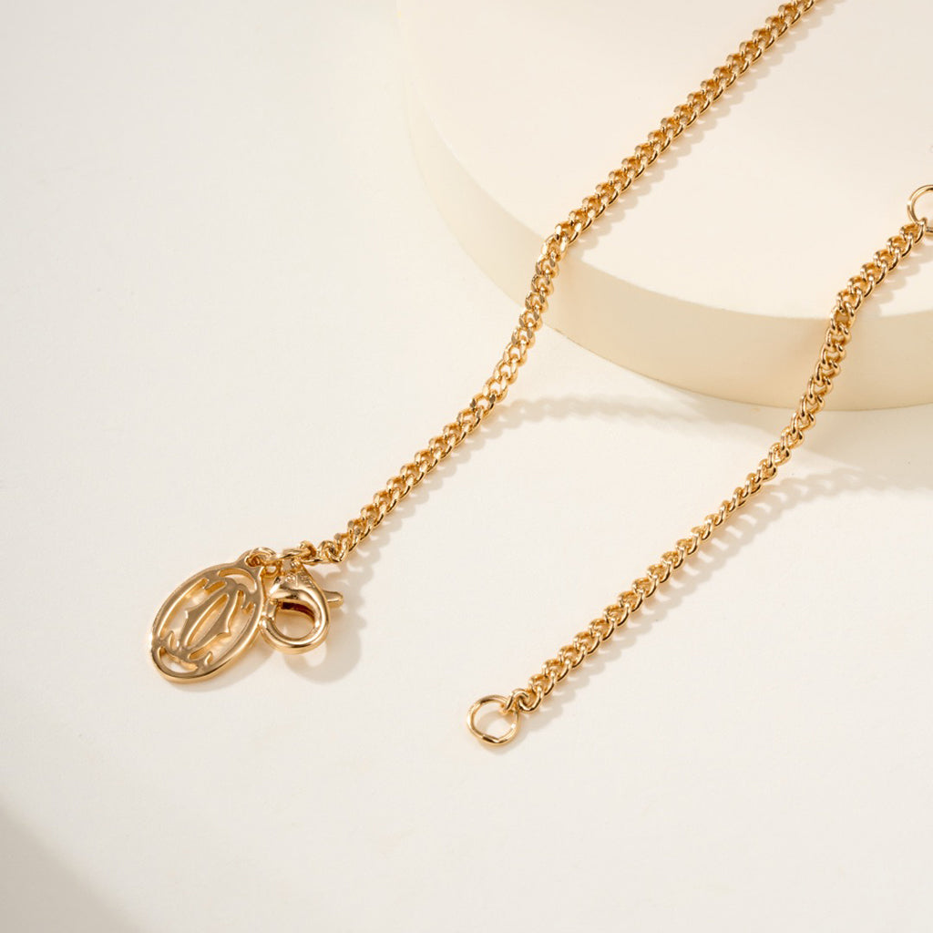 [✨ROSE💎]TRINITY CUSHION NECKLACE COLLECTION