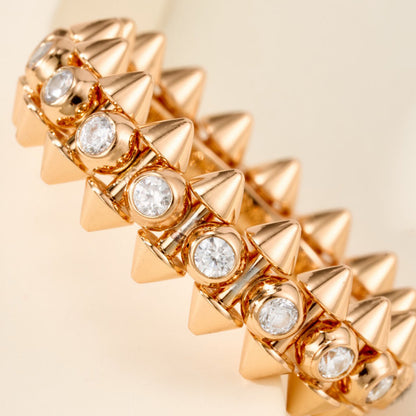 [✨ROSE💎]CLASH 6.8MM DIAMOND MEDIUM RING