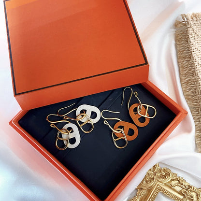 [✨ROSE💎]HM O'MAILLON GOLD EARRINGS