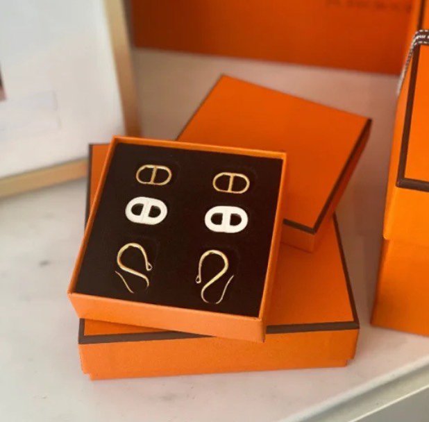 [✨ROSE💎]HM O'MAILLON GOLD EARRINGS