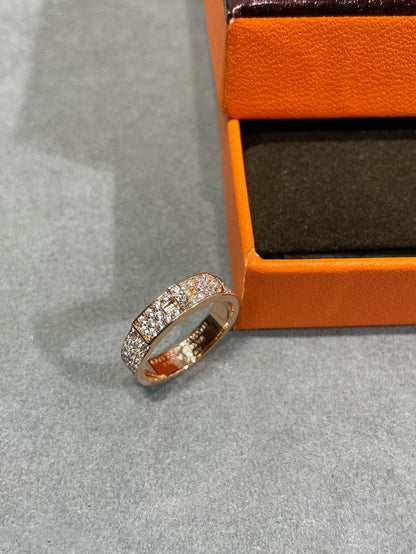 [✨ROSE💎]KELLY PINK GOLD DIAMOND RING