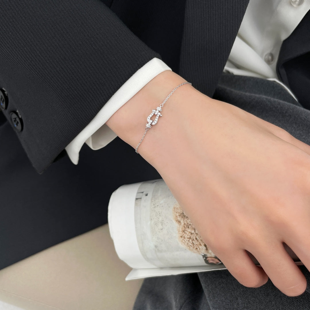 [✨ROSE💎]FORCE 10 SMALL CHAIN BRACELET