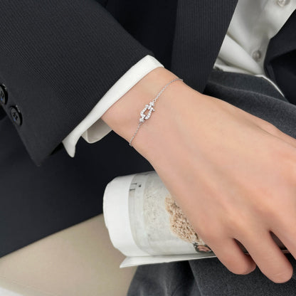 [✨ROSE💎]FORCE 10 SMALL CHAIN BRACELET
